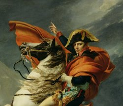Jacques Louis David Napoleon Crossing the Alps on 20th May 1800