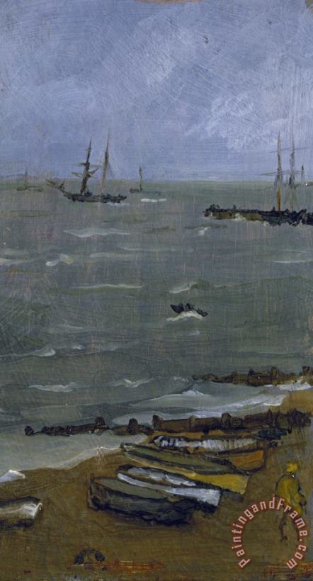James Abbott McNeill Whistler A Freshening Breeze Art Print