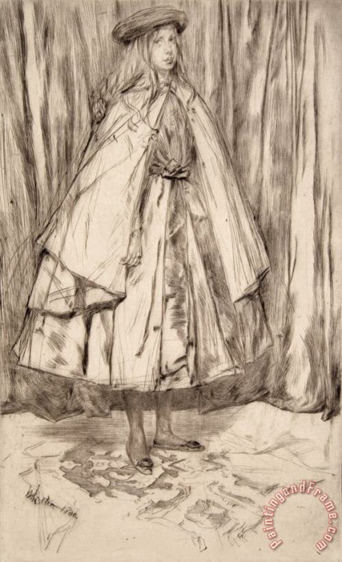 James Abbott McNeill Whistler Annie Haden Art Print