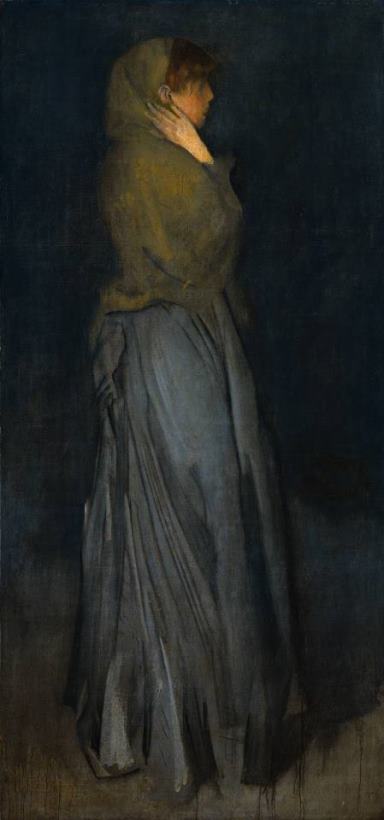 James Abbott McNeill Whistler Arrangement in Yellow And Grey Effie Deans Art Painting