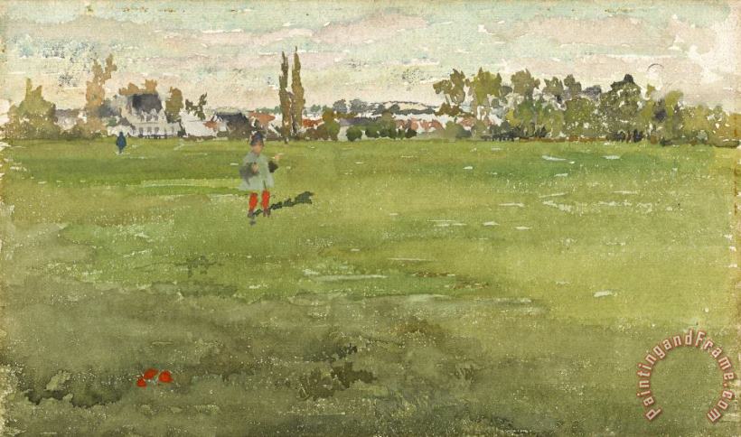 James Abbott McNeill Whistler Green And Silver Beaulieu, Touraine Art Painting