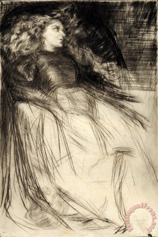 Weary 2 painting - James Abbott McNeill Whistler Weary 2 Art Print