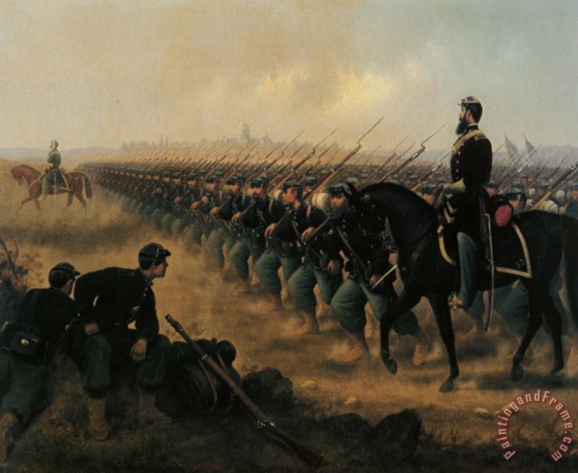 James Alexander Walker View of The Grand Army of The Republic Art Print