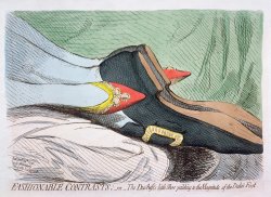 James Gillray Fashionable Contrasts