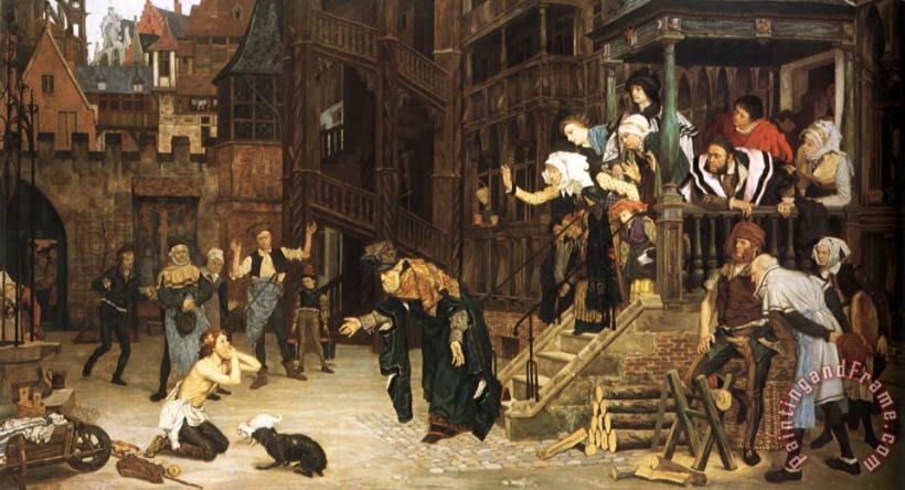 The Return of The Prodigal Son painting - James Jacques Joseph Tissot The Return of The Prodigal Son Art Print