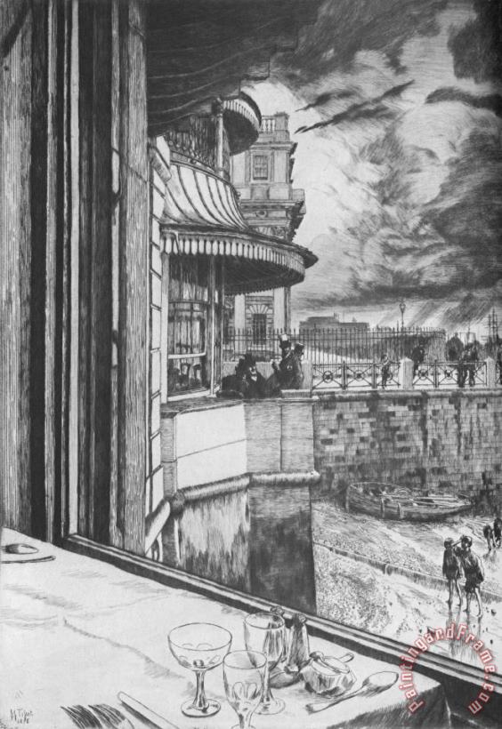 James Jacques Joseph Tissot Trafalgar Tavern, Greenwich Art Painting