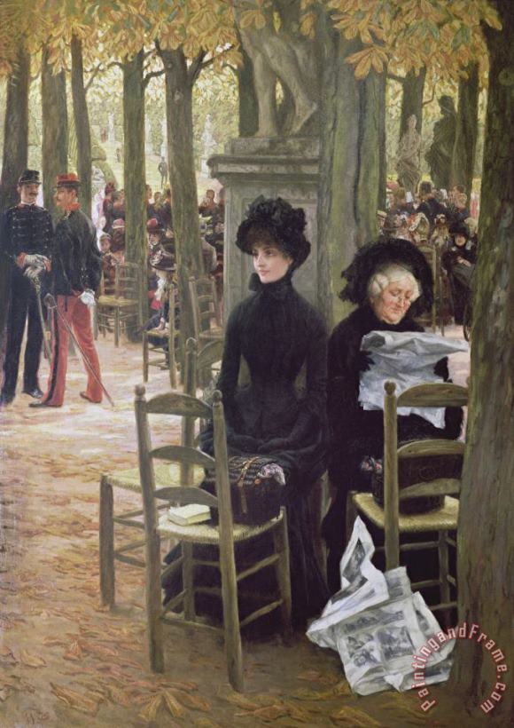 Without a Dowry (sans Dot) painting - James Jacques Joseph Tissot Without a Dowry (sans Dot) Art Print