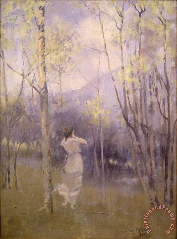James Paterson Spring in Moniaive Art Painting