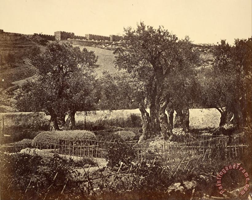 James Robertson  The Garden of Gethsemane Art Print