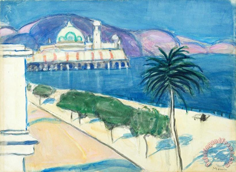 James Wilson Morrice Casino by The Sea Art Painting