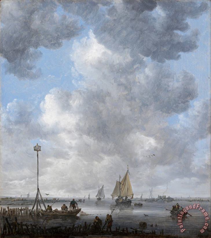 Jan Josefsz van Goyen A Calm Art Painting