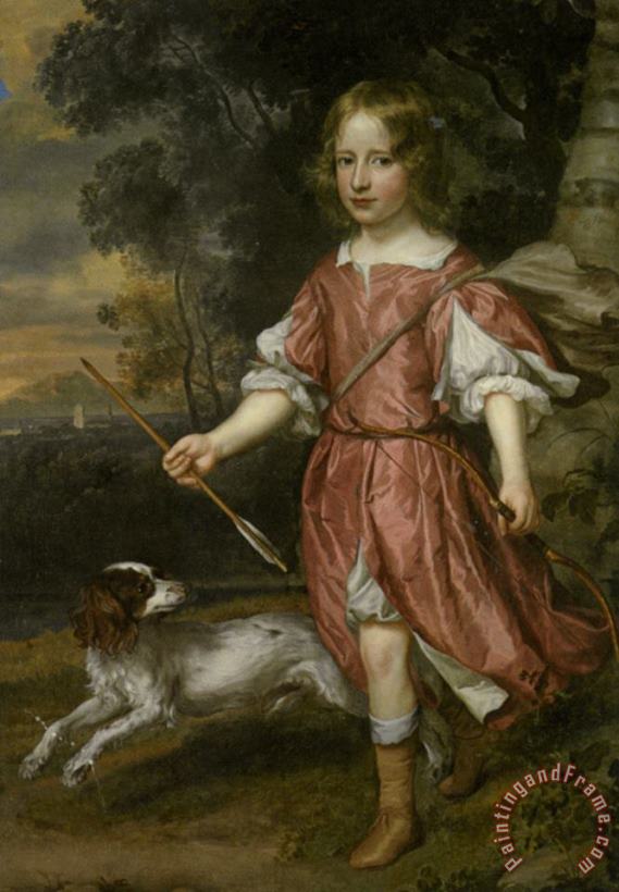 Portrait of Charles Lennox Duke of Richmond painting - Jan Mytens Portrait of Charles Lennox Duke of Richmond Art Print