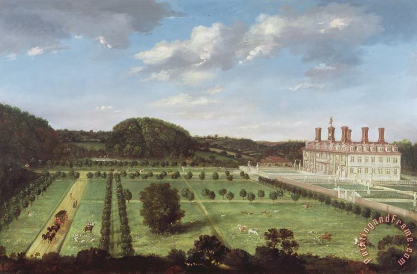 Jan Siberechts A View of Bayhall - Pembury Art Painting