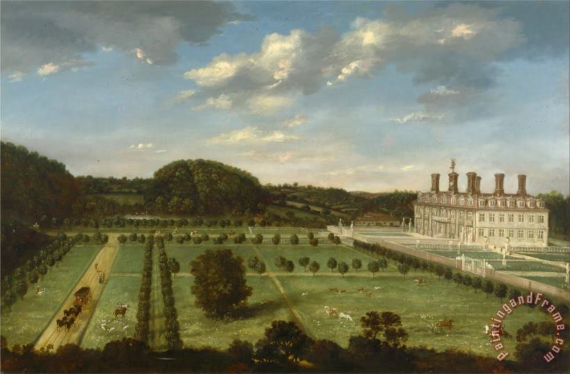 A View of Bayhall, Pembury, Kent painting - Jan Siberechts A View of Bayhall, Pembury, Kent Art Print