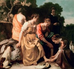 Jan Vermeer Diana and her Companions