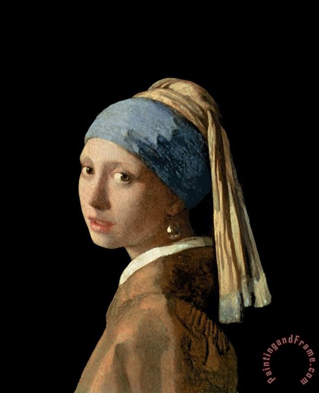 Jan Vermeer Girl with a Pearl Earring Art Print