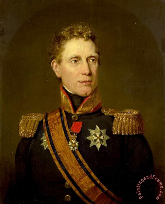 Jan Willem Pieneman Portrait of Jonkheer Jan Willem Janssens, Governor of The Cape Colony And Governor General of The Dutch East Indies Art Painting