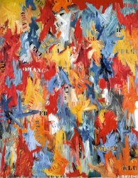 jasper johns False Start 1959