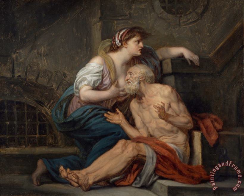 Jean-Baptiste Greuze  Cimon And Pero 