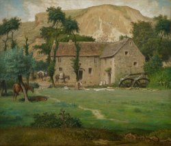 Jean-Francois Millet The Farm House