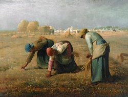 Jean-Francois Millet - The Gleaners painting