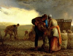 Jean-Francois Millet The Potato Harvest