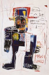 Jean-michel Basquiat Ironew York of The Negro Policeman