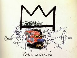 Jean-michel Basquiat King Alphonso