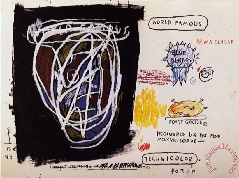Jean-michel Basquiat Roast Art Print