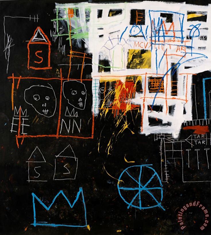 Jean-michel Basquiat Untitled Art Painting