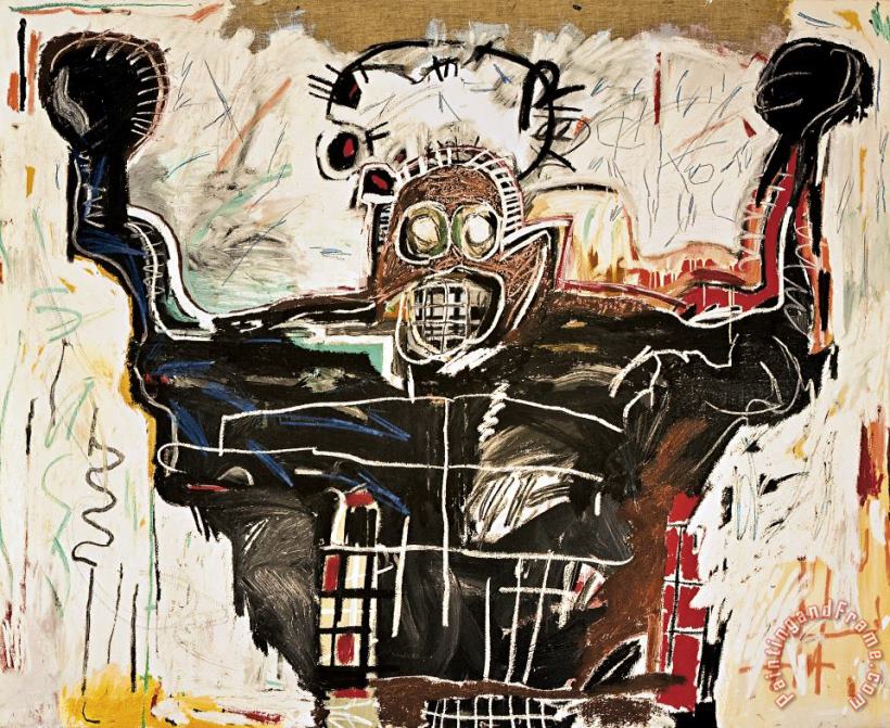Jean-michel Basquiat Untitled (boxer), 1982 Art Painting