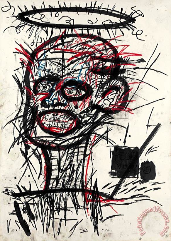 Jean-michel Basquiat Untitled, 1982 Art Print