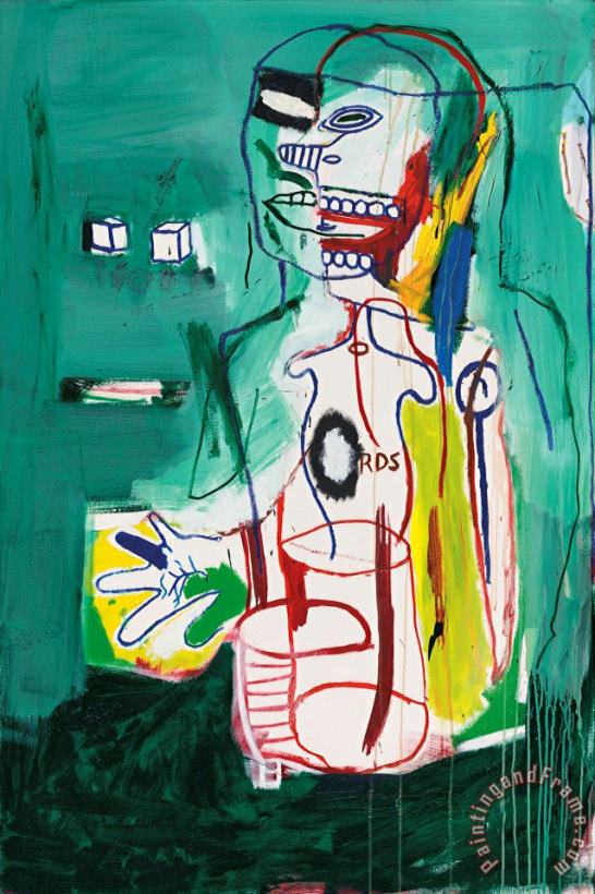 Jean-michel Basquiat Untitled, 1984 Art Painting