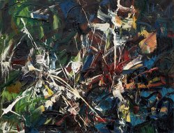 Jean-paul Riopelle Hommage a Marquet Ou Prairial, 1948