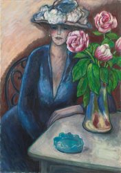 Jean-pierre Cassigneul Les Pivoines, 1980