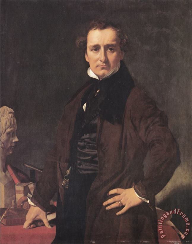 Jean Auguste Dominique Ingres Lorenzo Bartolini Art Painting
