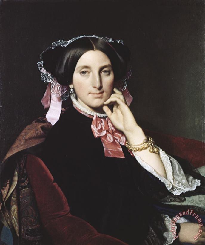 Jean Auguste Dominique Ingres Madame Gonse Art Painting
