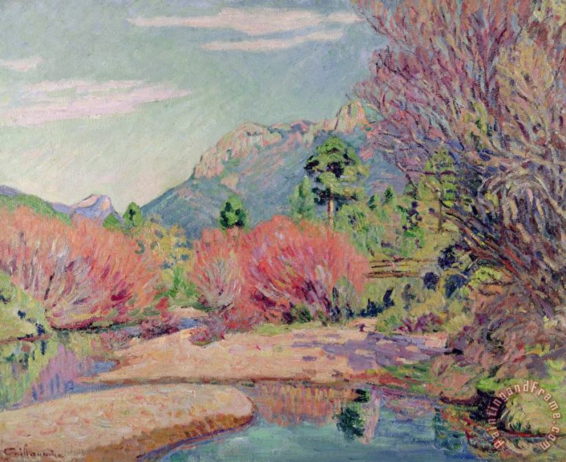 The Banks Of The Sedelle At Crozant painting - Jean Baptiste Armand Guillaumin The Banks Of The Sedelle At Crozant Art Print