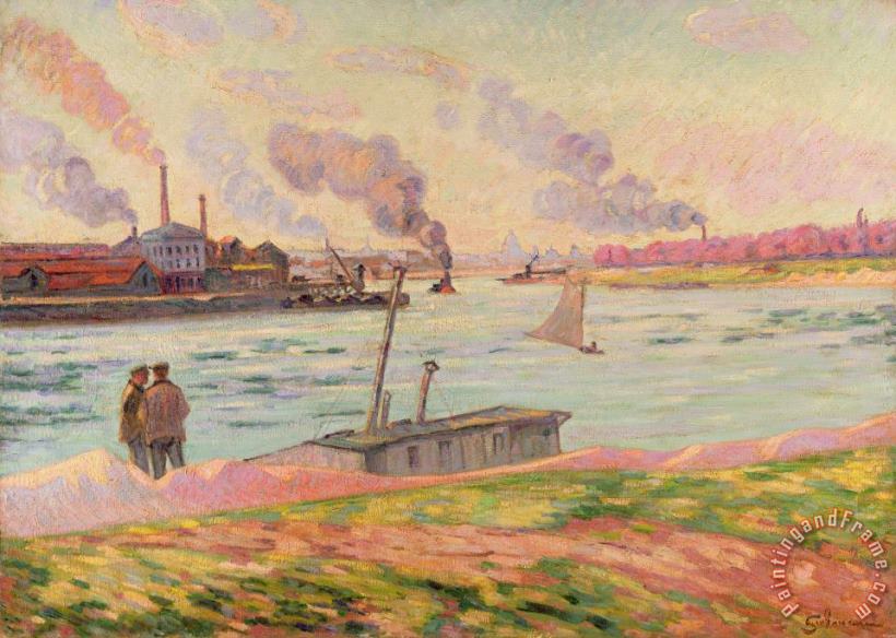 The Pointe D'ivry painting - Jean Baptiste Armand Guillaumin The Pointe D'ivry Art Print