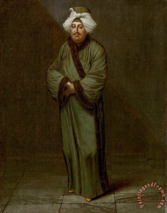 Jean Baptiste Vanmour Mehmet, The Vizir Kahyasi Art Painting