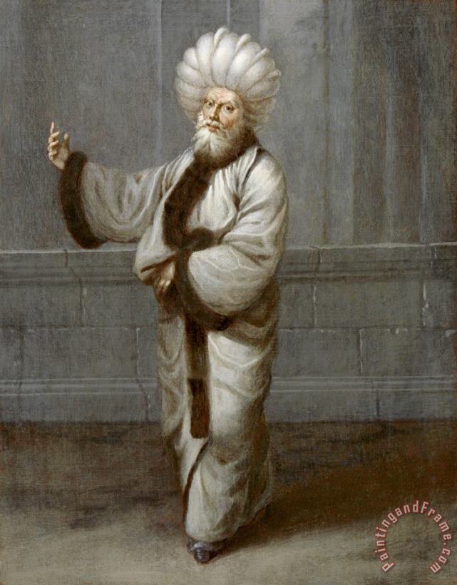 Jean Baptiste Vanmour The Kazasker, Judge Art Print