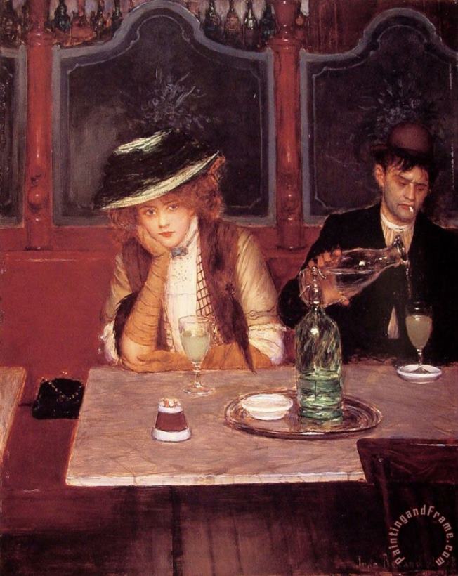 Jean Beraud The Drinkers Art Painting