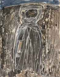 Jean Dubuffet Arabe Solitaire, 1947