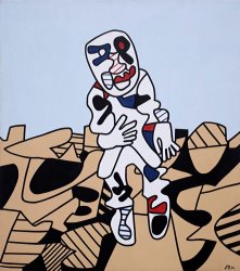 Jean Dubuffet Marche En Campagne, 1974