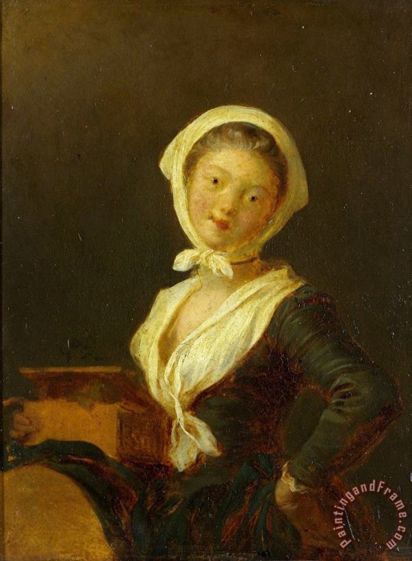 An Organ Grinder (a Woman of Savoy) painting - Jean Honore Fragonard An Organ Grinder (a Woman of Savoy) Art Print