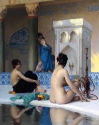 Jean Leon Gerome After The Bath