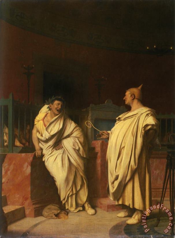 Jean Leon Gerome The Two Augers Art Print