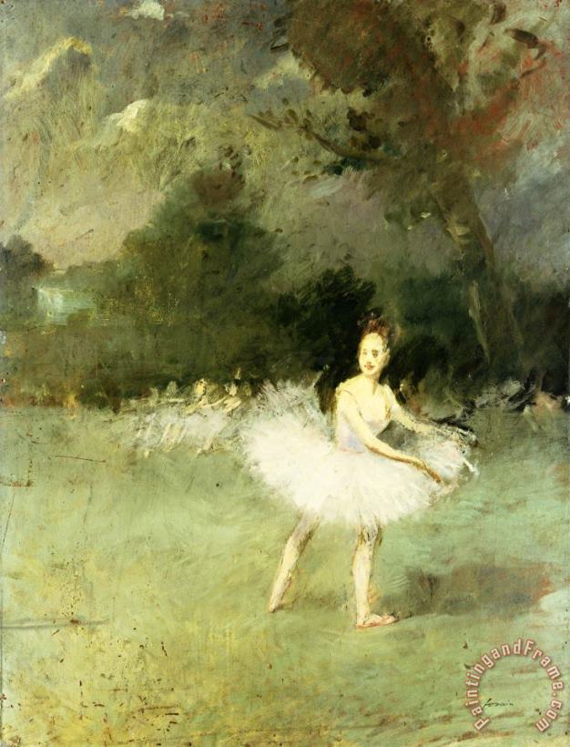 Jean Louis Forain Dancers Art Print