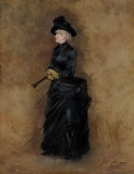 Jean Louis Forain L'elegante a L'eventail