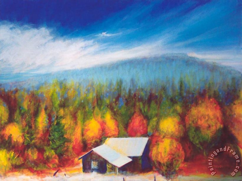 Jerome Lawrence Autumn Glory Art Painting